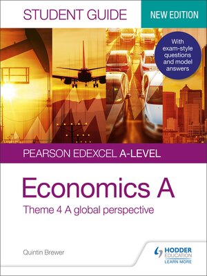 cover image of Pearson Edexcel A-level Economics a Student Guide
